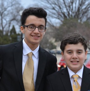 Daniel and Aidan capital hill (1)